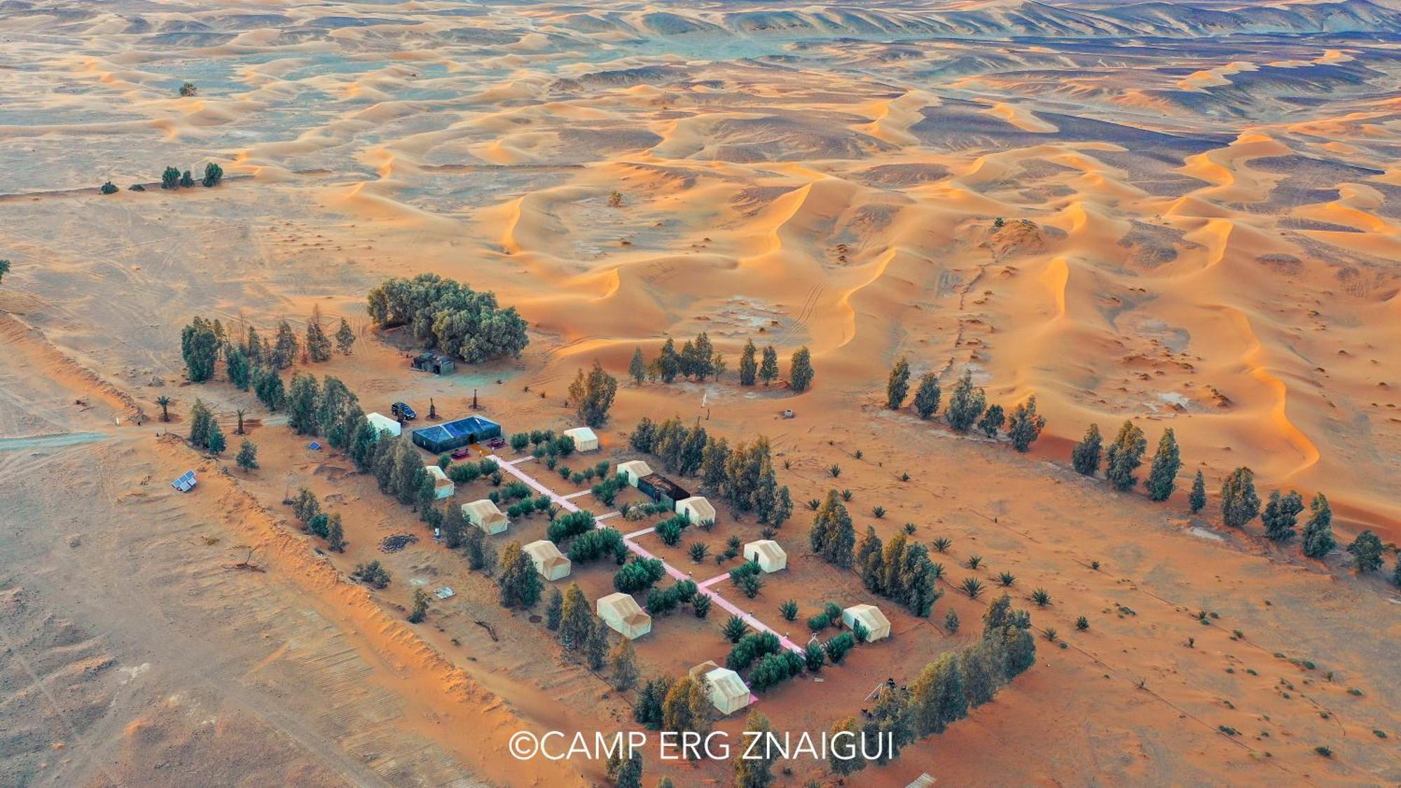 Merzouga Camp Erg Znaigui Hotel Taouz Exterior photo