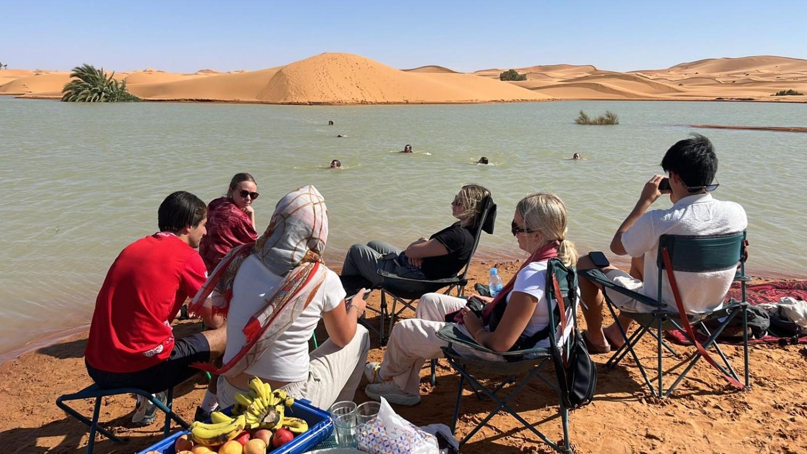 Merzouga Camp Erg Znaigui Hotel Taouz Exterior photo