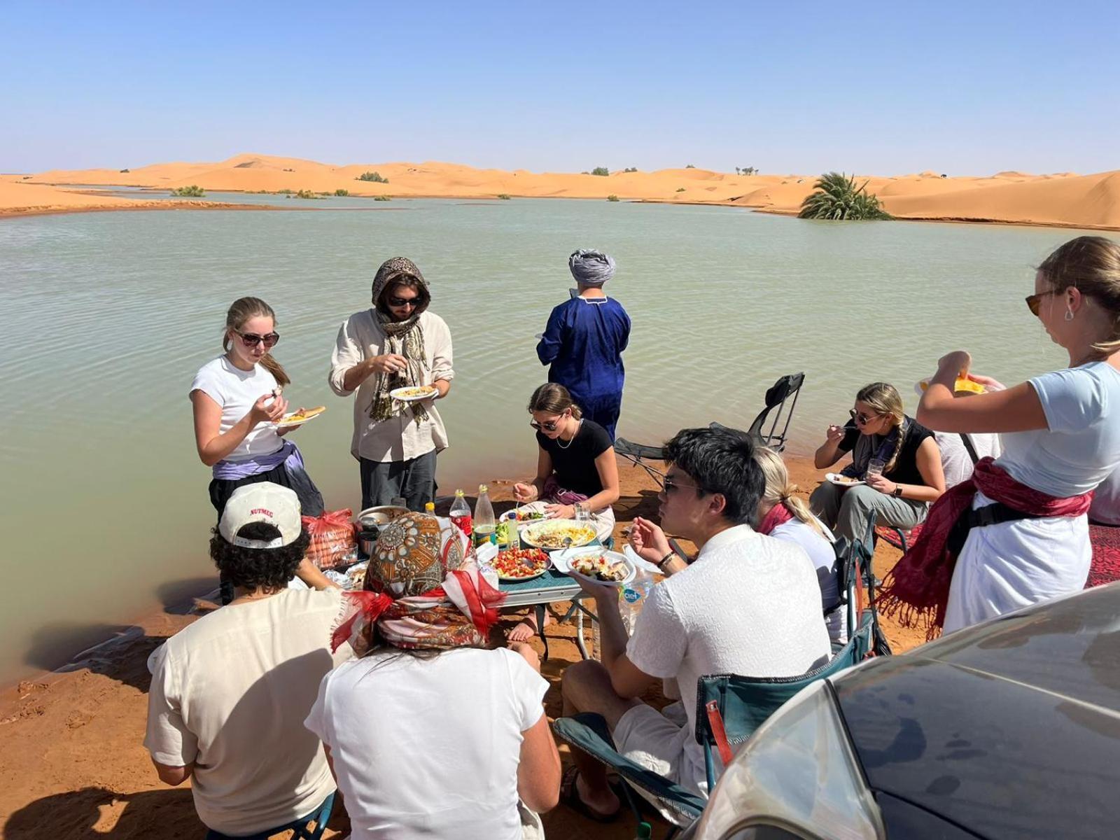 Merzouga Camp Erg Znaigui Hotel Taouz Exterior photo